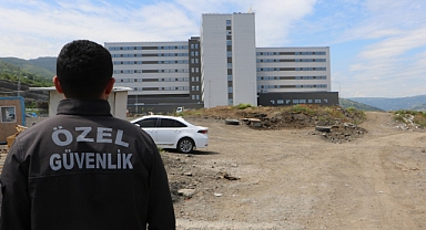 Samsun Şehir Hastanesi Şantiyesinde Özel Güvenlikçilerin Maaş Kriz