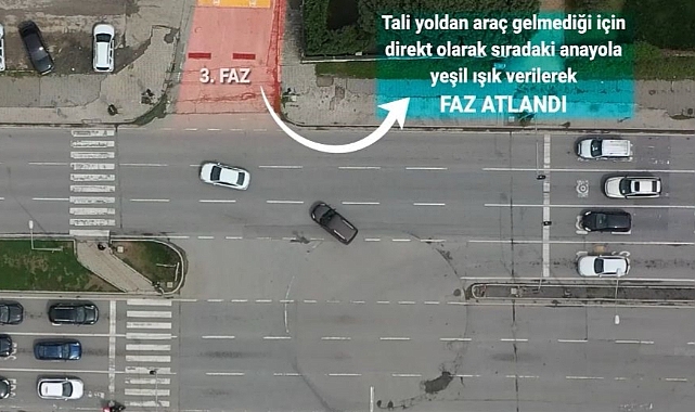 Samsun Trafiğinde Faz Atlamalı Sistem
