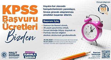 SBB'den KPSS Ücreti Desteği