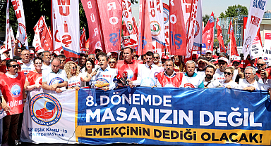 Birleşik Kamu-İş'ten Eylem: Kavgamız Ekmeğimiz İçin!