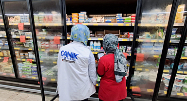 Canik'te Soğuk Gıda Denetimi
