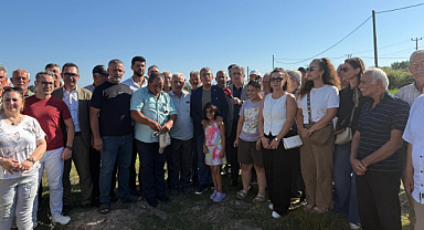 CHP Heyeti Çeltik Üreticisiyle Buluştu