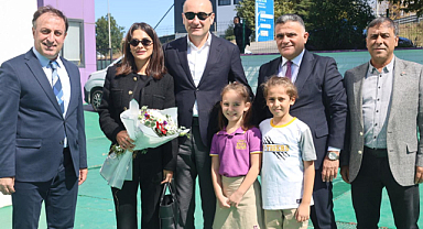 BUEK İcra Kurulu Başkanı Hüseyin Yücel, Samsun Uğur Okulları'nda