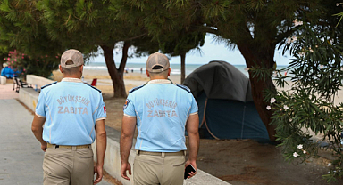 SBB Zabıtası Markette ve Sahilde Denetimde