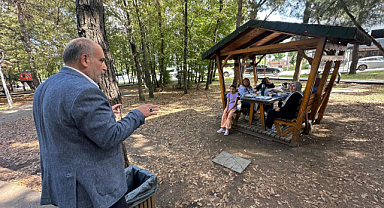 Canik’te Parklara Periyodik Bakım