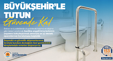 Özel Bireylere Ev İçi Tutunma Aparatı Desteği