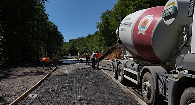 Samsun'da 17 İlçeye 602 Km'lik Yol Yapıldı