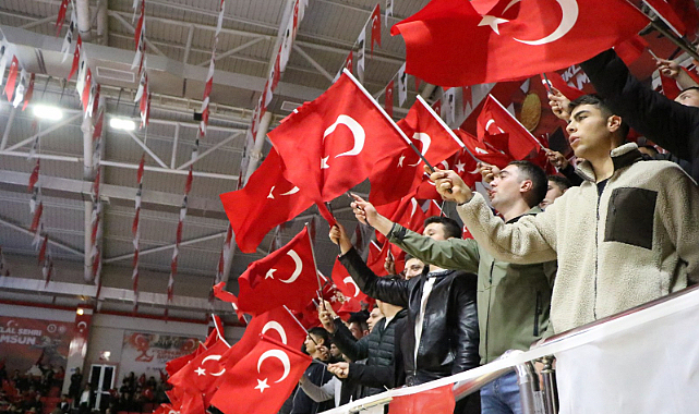 Samsun'da Cumhuriyet Coşkusu Muhteşemdi