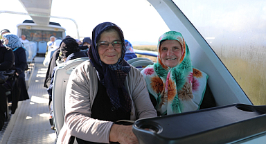 Samsun'da Yaşlılara Delta Gezisi