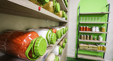 Canik'te Para Geçmeyen Sıfır Atık Market