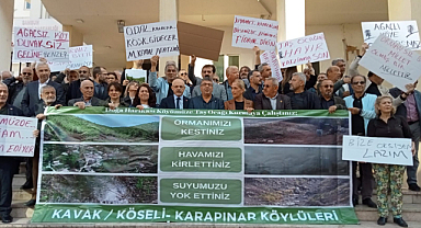 Kavak Köseli Köyünden Taş Ocağı İsyanı