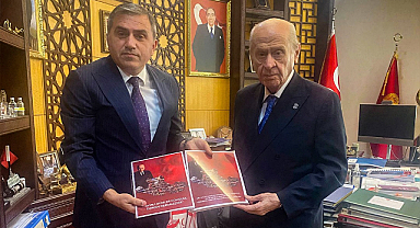 MHP Lideri Devlet Bahçeli’ye Samsun Raporu Sundu
