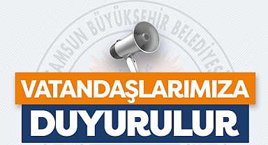Samsun Büyükşehir Belediyesi'nden Dolandırıcılık Uyarısı
