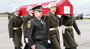 Samsunlu Şehide Son Görev