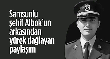 Samsunlu Şehidimiz Bebeğini Kucağına Alacaktı