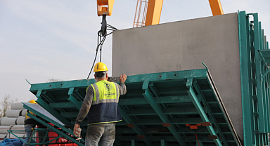 SASKİ Beton Su Deposu Üretti