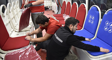 Tramvay Koltukları Yenileniyor