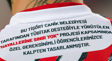 Canik Belediyesi'nden Çok Özel Forma