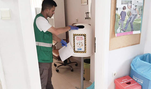 Canik'te 520 Kilo İlaç Bertaraf Edildi