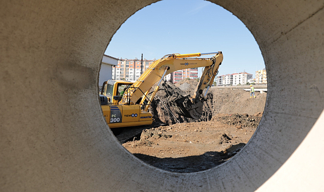 Çarşamba'nın Altyapısı Yenileniyor