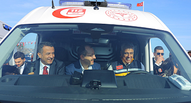Samsun'da Acil Sağlık Hizmetine 100 Yeni Ambulans