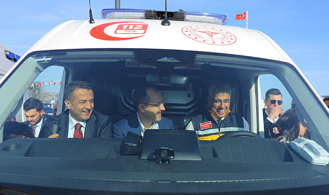 Samsun'da Acil Sağlık Hizmetine 100 Yeni Ambulans