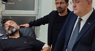 Samsun'da Engelli Öğretmen Hastanelik Oldu