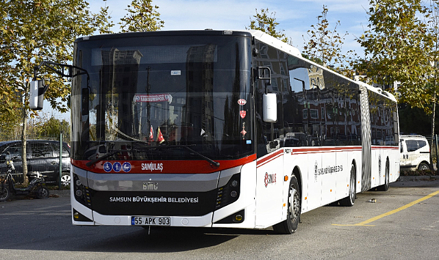 Samsun'da Otobüs Sayısı 221'e Yükseldi