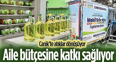 Canik’te Atıklar Dönüşüyor Aile Bütçesine Katkı Sağlıyor 