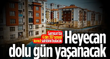 Samsunda TOKİ Kura Çekimi Yapılacak, Heyecan Dolu Gün Yaşanacak