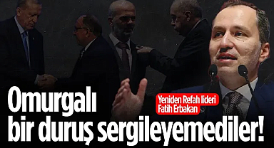 Yeniden Refah lideri Fatih Erbakan: Omurgalı bir duruş sergileyemediler!