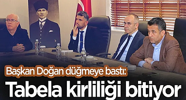 Başkan Halit Doğan Düğmeye Bastı: Samsun'da Tabela Kirliliği Bitiyor