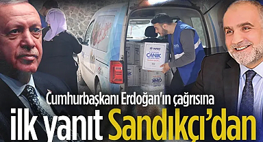 Cumhurbaşkanı Erdoğan'ın Çağrısına İlk Yanıt İbrahim Sandıkçı'dan