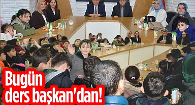  Havza Belediyesi'nde Bugün Ders Başkan'dan!