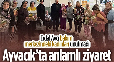Ayvacık Ziraat Odası Başkanı Erdal Avcı’dan Kadınlar Günü Ziyareti