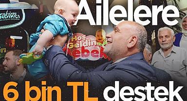Canik Belediyesi'nden Ailelere 6 Bin TL Ve Bebek Destek Paketi