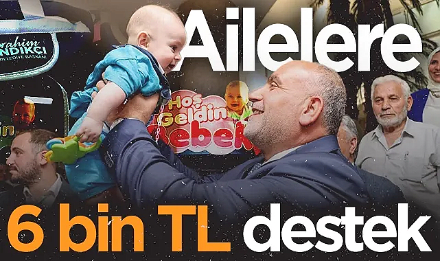 Canik Belediyesi'nden Ailelere 6 Bin TL Ve Bebek Destek Paketi
