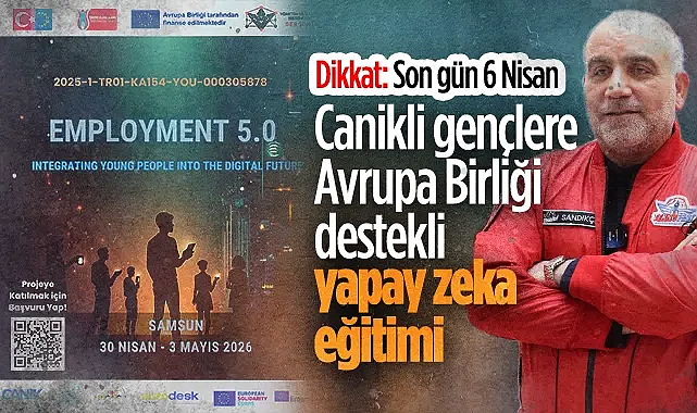 Canik Belediyesi'nden Avrupa Birliği Destekli Yapay Zekâ Eğitimi