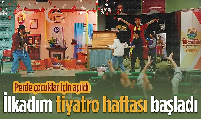 İlkadım Belediyesi'nden Çocuklara Sanat Jesti: Tiyatro Haftası Başladı