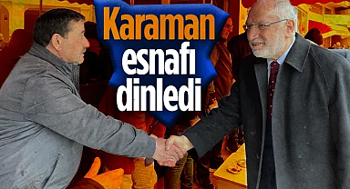 Saadet Partisi Samsun Milletvekili Mehmet Karaman Terme Esnafını Dinledi