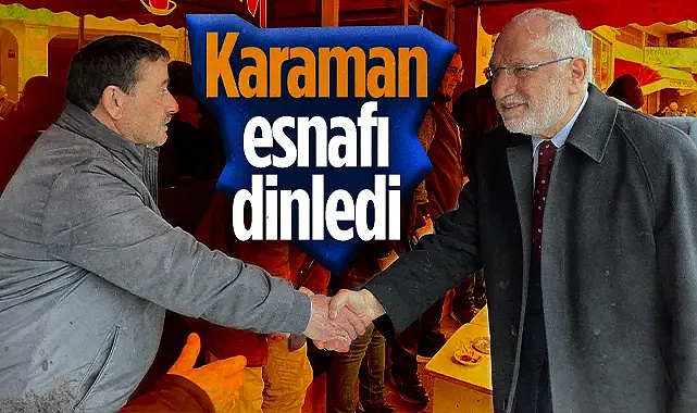 Saadet Partisi Samsun Milletvekili Mehmet Karaman Terme Esnafını Dinledi