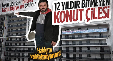 Samsun'da 12 Yıldır Bitmeyen Konut Çilesi: Haznedar Konakları Hak Sahipleri Tapu Bekliyor