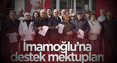 Samsun’da İmamoğlu İçin Yazılan Destek Mektupları Yola Çıktı