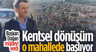 Samsun'da Kentsel Dönüşüm Anadolu Mahallesi İle Başlıyor