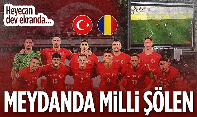 Samsun Tek Yürek: Türkiye-Romanya Maçı Cumhuriyet Meydanı'nda Dev Ekranda!