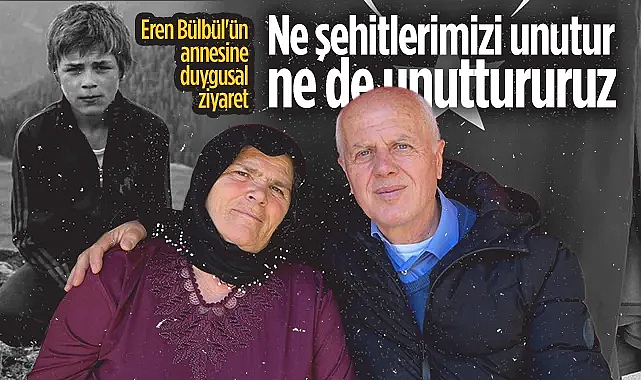 Samsunlu Şehit Abisinden Ayşe Anneye Anlamlı Ziyaret: Acımız İlk Gün Başladı