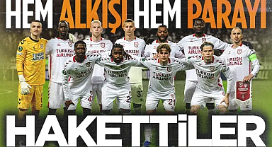 Samsunspor'dan Avrupa'da Tarihi Başarı: Hem Alkış Hem Para Kazandı