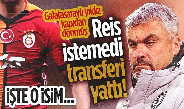 Samsunspor Galatasaraylı Oyuncuyla Anlaştı Ama Thomas Reis İstemedi