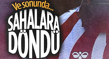 Samsunspor'un Yıldızı Afonso Sousa Sahalara Döndü