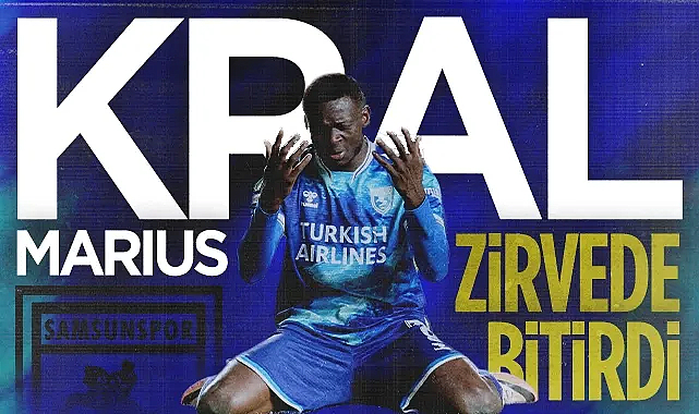 Samsunspor'un Yıldızı Marius Mouandilmadji Turnuvayı 8 Golle Tamamladı